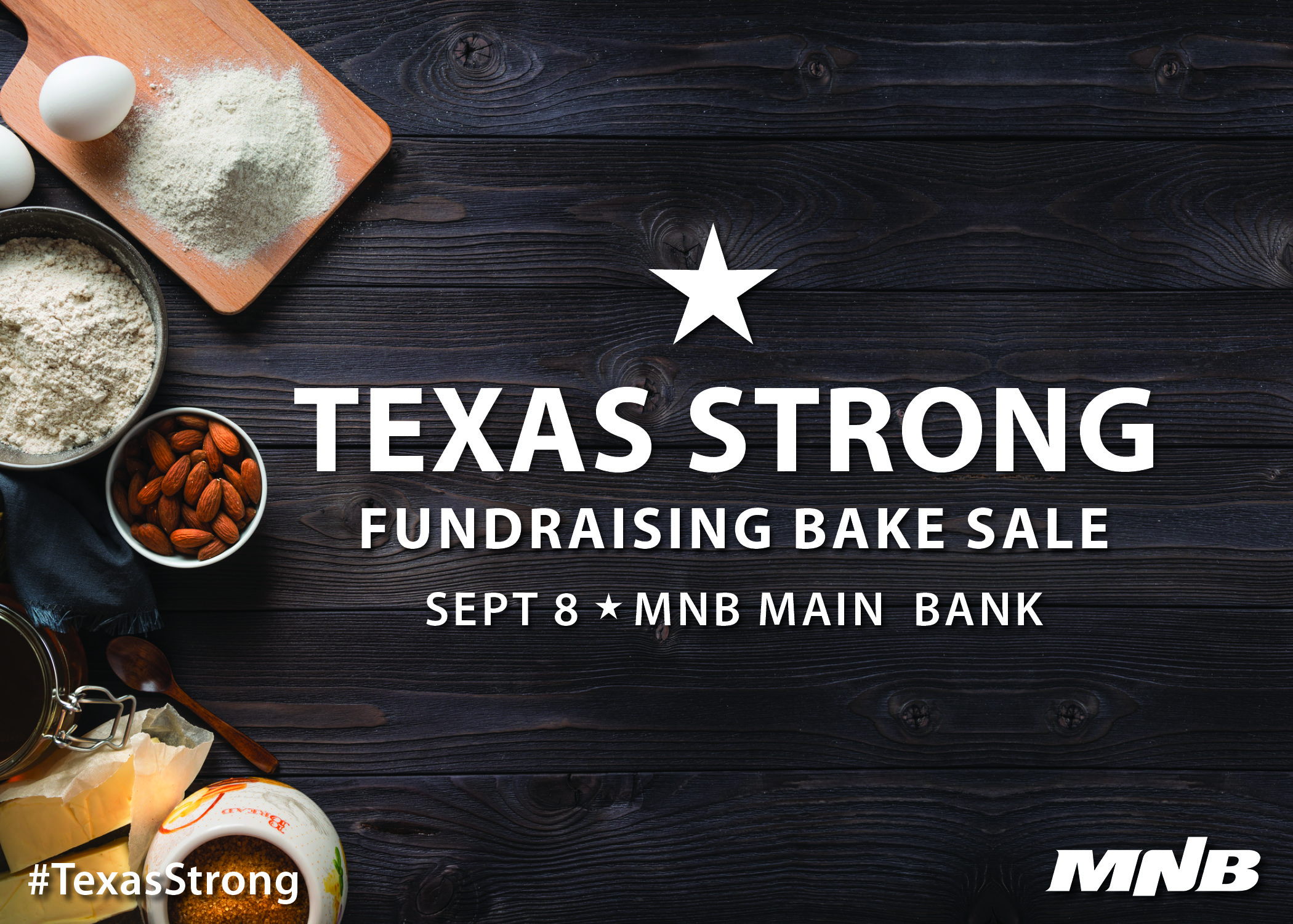 Hurricane Harvey Relief Fundraising Bake Sale